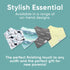 Copper Pearl 4 Pack Soft Cotton Baby Bibs for Drooling and Teething, Absorbent Drool Bibs for Baby Girl and Boy, Adjustable to Fit Newborns to Tod...