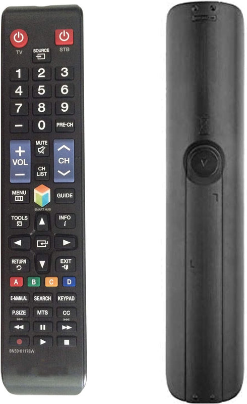 New Replacement Remote BN59-01178W for Samsung LCD LED Smart TVs BN59-01199F BN59-00857A AA59-00637A AA59-00652A BN59-01259E - No Programming Need...