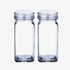 SWOMMOLY Replacement Glass Spice Jars/Square...