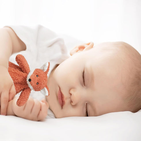 Baby Orange Fox Soft Stuffed Animal Security Blanket, Plush Fox Character Lovey Blanket, Baby Shower/Nursery Gift, Cuddly Newborn, Infant, Toddler...
