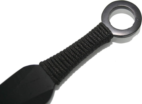 Ace Martial Arts Supply Ninja Stealth Black Throwing Knives with Nylon Case (Set of 3)...