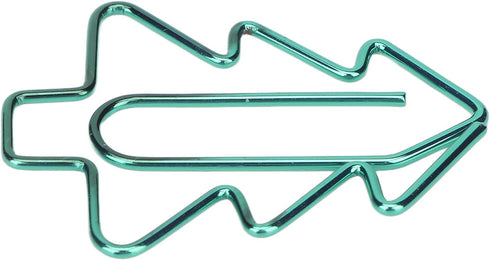 Tree Shaped Paper Clips,100Pcs Mini Cute Hollow Paperclips Electroplated Metal Office Clips for Document Sorting Organizing...