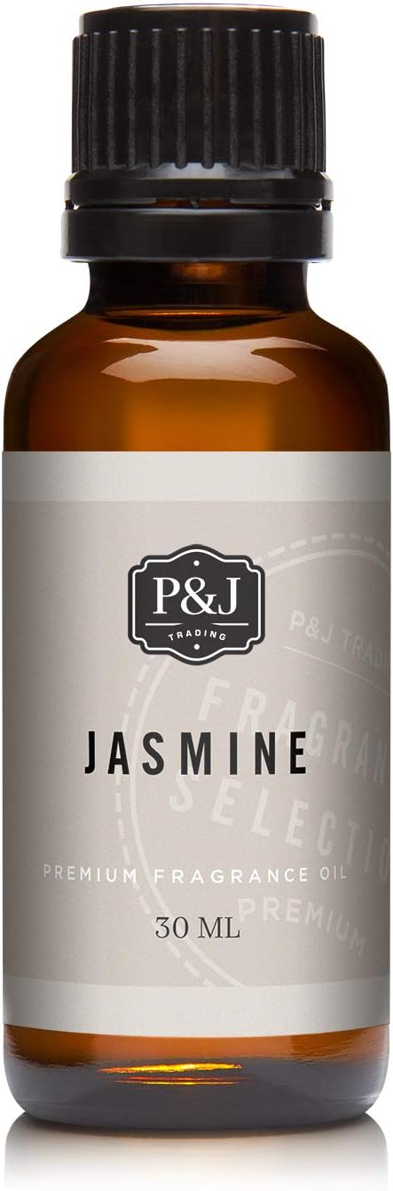 P&J Trading Fragrance Oil | Jasmine Oil 30ml - Candle Scents for Candle Making, Freshie Scents, Soap Making Supplies, Diffuser Oil Scents...