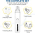 Pet Nail Grinder - Dog & Cat Nail Trimmer - Painless Paw Claw Care for Small, Medium Large Pets with Cleaning Brush - Easy and Safe Silent Pet Gro...