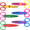 KUUQA 6 Pcs Kids Safety Scissors Art Craft Scissors Set for Kids and Students Paper Construction Supplies...