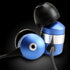 GOgroove AudiOHM HF Earbud Headphones with Mic, Deep Bass, & Comfortable Ear Gels (Blue) in-Ear Earphones Featuring Noise Isolating Design, Durabl...