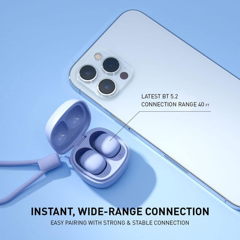 Wireless Ear Buds for Small Ears, only 2.5g Light Weight, Mini Earbuds Cute Colors for Women & Kids Earbuds, Bluetooth 5.3, IPX6 Waterproof, Wirel...