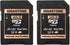 Gigastone UHS-II MicroSD to UHS-II SD Memory Card Adapter, Camera Ultimate UHS-II Adapter 2-Pack...