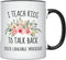 YouNique Designs I Teach Kids to Talk Back SLP Mug, 11 Ounces, Speech Language Pathology Coffee Mug, Speech Language Pathology Cup for Women, Spee...