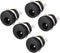 uxcell DC-022 5.5mmx2.1mm DC Power Jack Socket 3 Pin Female Panel Mount Connector 5pcs...