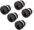 uxcell DC-022 5.5mmx2.1mm DC Power Jack Socket 3 Pin Female Panel Mount Connector 5pcs...