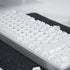 White Keycaps Set Cherry Profile Doubleshot Bow Keycaps 120 Keys Custom Keyboard Keycap for 60% 65% 70% 75% Cherry MX Gateron Kailh Switches Mecha...