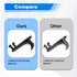 4Pcs Car Floor Mat Clips Floor Carpet Clips Fixing Hooks Compatible with Toyota Lexus Cargo Fastener, Cargo Mat Clip Accessories Black...
