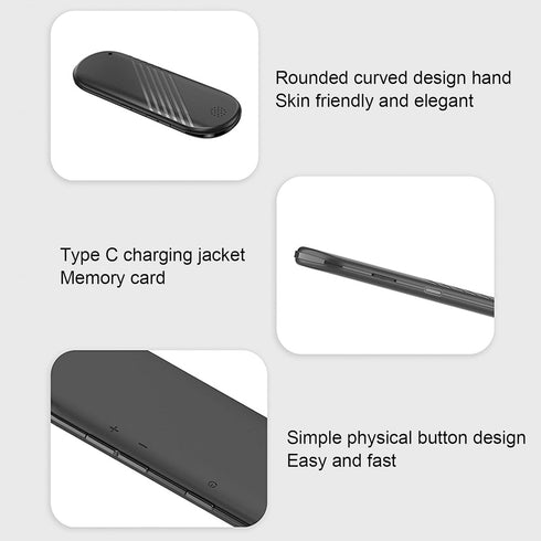 GOWENIC Under Pillow Speaker, Mini Bluetooth Conduction Pillow Speaker, Hypnosis Personal Speaker for Deep Sleeping, Insomnia Noise Machine for Si...