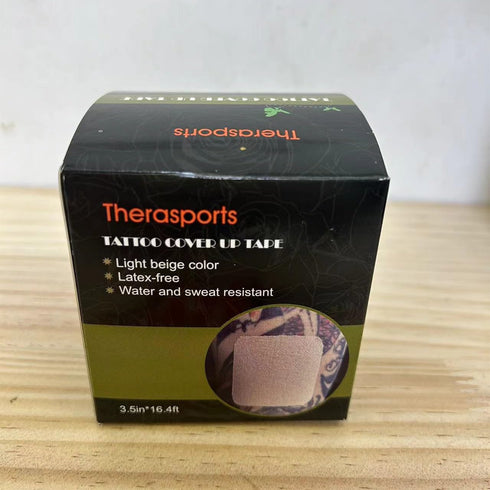 Extra Wide Tattoo Cover Up Tape Tattoo Concealer Tattoo Cover Tape Scars & Tattoo Concealing Tape Bandages For Covering Tattoos 3 in x 5 yards/7.5...
