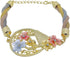 Gold Jewelry for Women Luxury African Dubai 18k Gold Plated Jewelry Sets Wedding Crystal Flower Necklace Earrings Set for Bridal Party Chunky Neck...