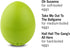 BrainStream BeepEgg Basic Egg Timer - Plays Tunes When Eggs are Ready, Works with Any Egg Size, Temperature-Sensitive for Precise Cooking, Made in...