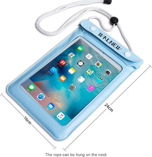 WALNEW Universal Waterproof eReader Protective Case Cover for GiveAbay All-New Kindle 2022/Kindle Paperwhite/Oasis/Keyboard/Kindle Fire 7,iPad Mini,...
