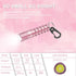 LUMINTOP EDC01 Pink Keychain Flashlight 120 lumen AAA Flashlight 32 Hours Long Lasting IPX-8 Waterproof EDC light for Everday...