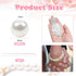 TOAOB 200pcs Pearl Beads for Jewelry Making 6mm White Craft Pearl Beads Glass Loose Beads for DIY Bracelets Necklaces Earrings Home Decoration and...