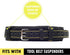 AISENIN 3 inch Padded Tool Belt Work Tool Belt for Heavy Duty Work(Yellow and Black)...