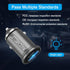 USB C Car Charger Adapter Fast Charging 38W (PD18W/QC20W) Dual Port Cigarette Lighter Compatible with iPhone Series; iPad; Samsung Series (Grey)...