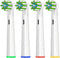Replacement Toothbrush Heads Compatible with Oral B Braun Pro 1000 Smart 1500 Toothbrush,4PC Electric Clean Brush Heads Refill for Cross/Floss/Sen...