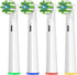 Replacement Toothbrush Heads Compatible with Oral B Braun Pro 1000 Smart 1500 Toothbrush,4PC Electric Clean Brush Heads Refill for Cross/Floss/Sen...