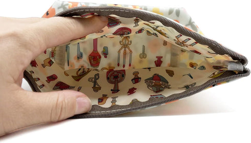 Floral Print Makeup Cosmetic Bag Carry Case, 14 Patterns (P1141709)...