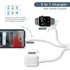 CIVPOWER USBC Watch Charger Cable: 3 in 1 Magnetic Charging Cable Compatible for Apple Watch 9/SE2/8/7/6/5/4/3/2/1/SE - Travel Fast Charging Cord ...