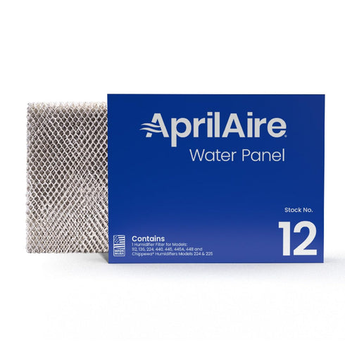 AprilAire 12 Water Panel Humidifier Filter Replacement for AprilAire Whole-House Humidifier Models 112, 224, 225, 440, 445, 445A, 448 (Pack of 2)...