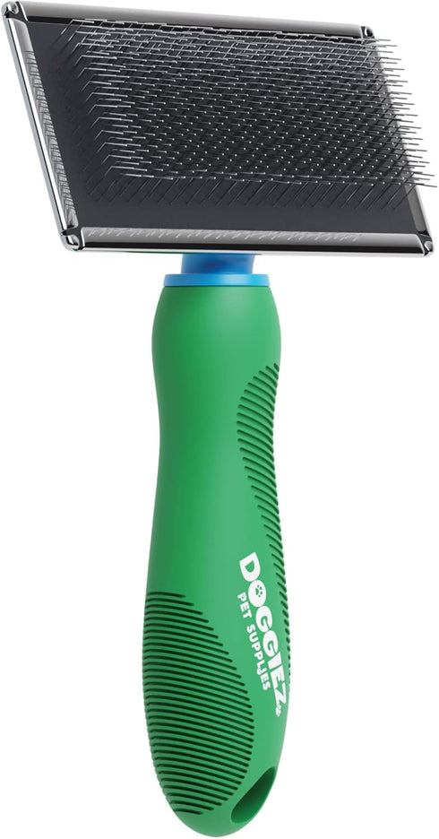 Large Slicker Brush for Dogs & Cats - Grooming Dog Brush for Shedding Hair, Fur - Comb for Grooming Long Haired & Short Haired Dogs - Cat Brush - ...