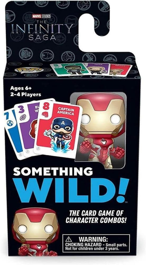 Funko Something Wild! Marvel Infinity War with Iron Man Pocket Pop! Card Game for 2-4 Players Ages 6 and Up...