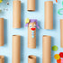 Bright Creations 36 Brown Empty Paper Towel Rolls, Cardboard Tubes for Crafts, DIY Classroom Projects (1.6 x 5.9 in)...