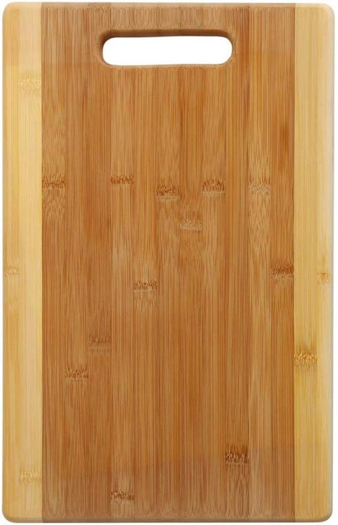 YBM Home Bamboo Cutting Board with Handle for Food Prep, Meat, and Vegetables - 100% Natural Chopping Board and Butcher Block, 1 Unit, Small (12.6...