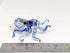 Octopus Miniature Figurines Animals Hand Blown Color Glass Art Collectible Gift Decorate 3.25" (Blue Tone)...
