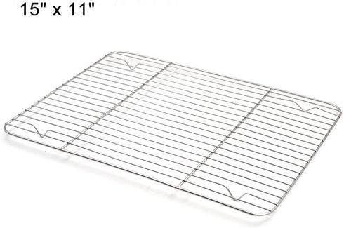 Aspire Cooling Rack 2 Pack - 9" x 7", Stainless Steel Baking Racks for Cooking Baking Roasting Grilling...