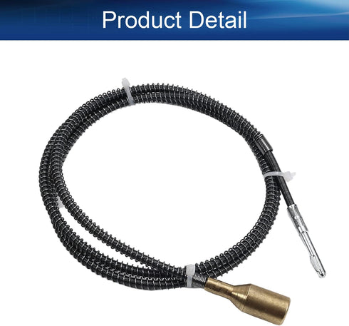 Auniwaig Flexible Shaft Core Drill Shaft Extension Accessories Tool for Bench Grinder Drill Press Compatible Rotary Grinder Tool...
