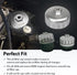 FIRSTINFO F3545BMW 86.6 mm 16 Flutes Oil Filter Wrench for BMW Engines Cartridge Style Oil Filter Housing Caps...