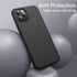 JETech Silicone Case for iPhone 11 Pro 5.8-Inch, Silky-Soft Touch Full-Body Protective Phone Case, Shockproof Cover with Microfiber Lining (Black)...