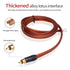 RCA to Bare Wire Speaker Cable 14AWG OFC for Direct Connect Speakers (RCA to Bare 16.4FT)...