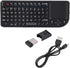 Mini Keyboard, 2.4GHz Keyboard with Touchpad, US Layout, Portable Handheld Rechargeable Keyboard...
