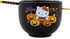 Hello Kitty Sanrio Pumpkins Ceramic Ramen Dinnerware Set | Includes 20-Ounce Noodle Bowl and Wooden Chopsticks...