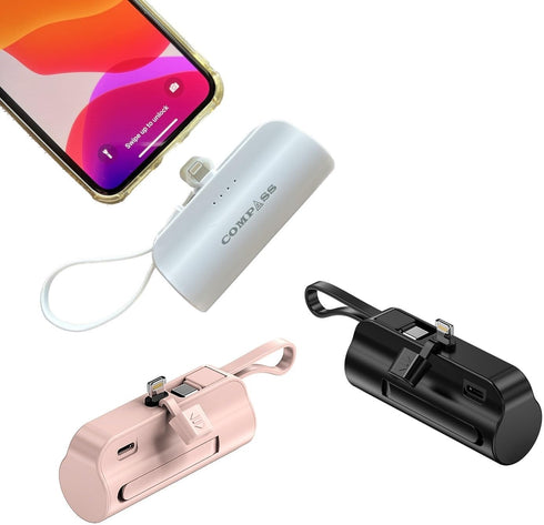 Mini Portable Charger. Cell Phone Portable Power Bank. Portable Chargers Fast Charge Battery Pack Charger Portable Phone Charger for iPhone 5000mA...