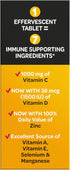 Airborne 1000mg Vitamin C with Vitamin D & Zinc, Sugar Free Multivitamin Immune Support Supplement, Antioxidants Vitamins A C & Vitamin E, 30 Effe...