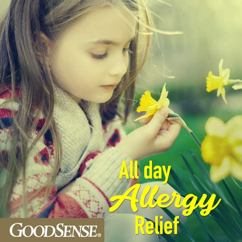 GoodSense Children’s All Day Allergy, Cetirizine Hydrochloride Oral Solution 1 mg/mL, Grape Flavor, 4 Fluid Ounces...