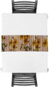 Sunflowers Rustic Table Runner-Cotton linen-Small 36 inche Dresser Scarves,Farmhouse Tablerunner for Kitchen Coffee/Dining/Sofa/End Table Home Liv...