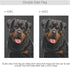 Rottweiler Dog Garden Flag Banner 12 x 18 Inch Decorative Garden Flag for Outdoor Lawn and Garden Home Décor Double-Sided...