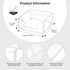 Clear Acrylic Sticky Notepad Holder, 3.94" x 3.94" x 1.77" Acrylic Sticky Note Dispenser for Office Desk Accessories(DP005)...