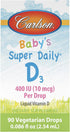 Carlson Laboratories Super Daily D3 for Baby, 0.086 Fl oz...